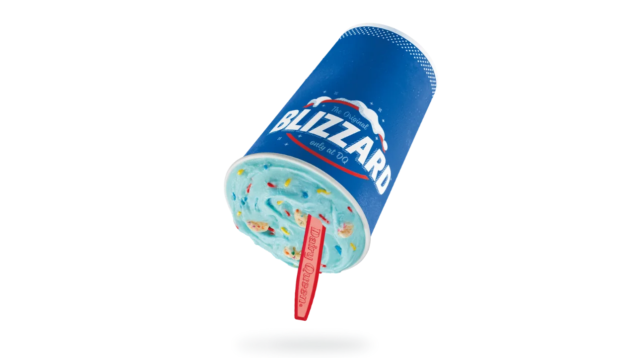 Chocolate Chip Cookie Dough Blizzard