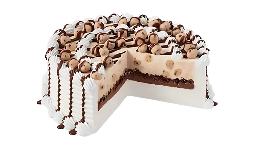 Chocolate Chip Cookie Dough Blizzard Cake