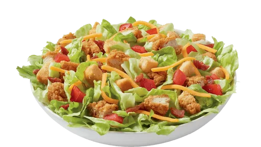 Crispy Chicken Strips Salad