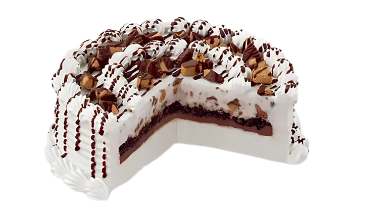 Reeseās Peanut Butter Blizzard Cake