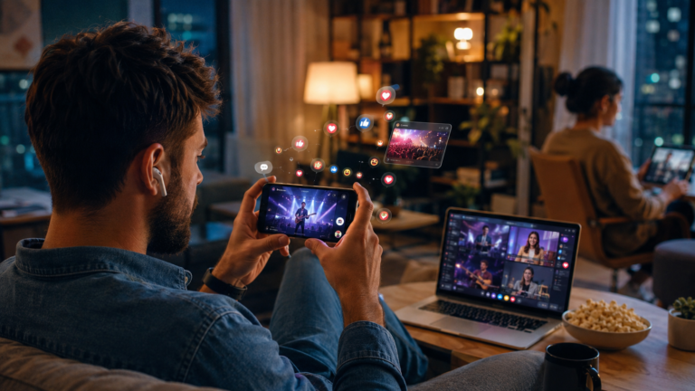 Aplicativos de conteúdo ao vivo para acompanhar eventos e criadores