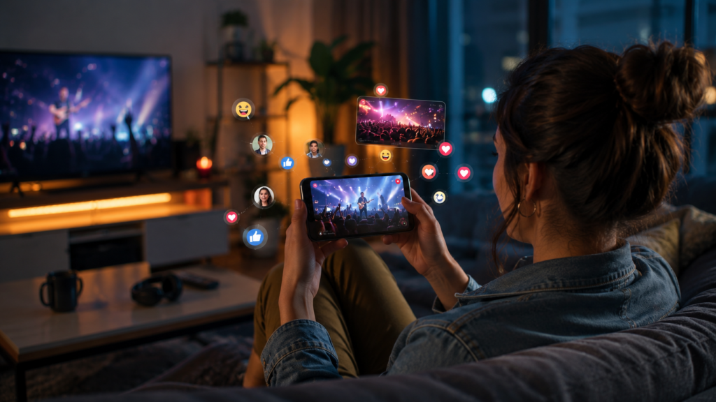 Aplicativos de conteúdo ao vivo para acompanhar eventos e criadores