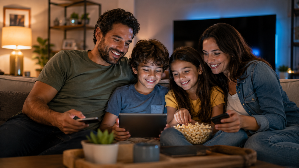 Apps de Entretenimento Familiar Para Usar em Casa Sem Complicação